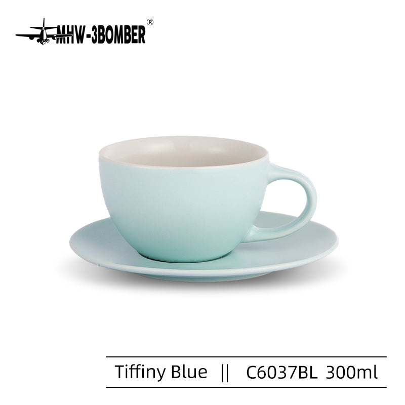MHW-3BOMBER MARS SERIES CERAMIC COFFEE CUP 300ML- Tiffany Blue