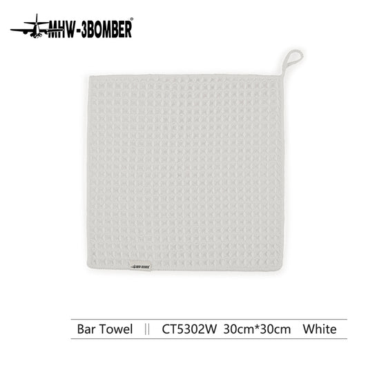 MHW-3BOMBER WAFFLE BAR TOWEL