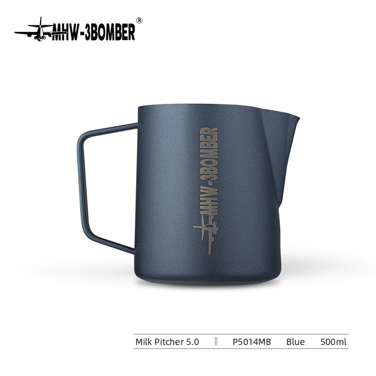 MHW-3BOMBER MILK FROTHING PITCHER 5.0-Prussian Blue