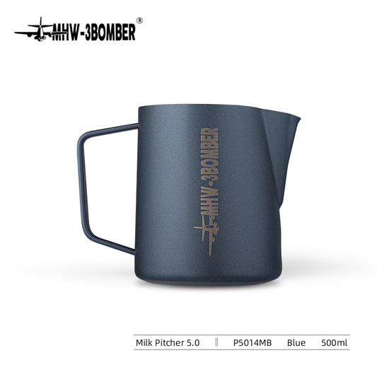 MHW-3BOMBER MILK FROTHING PITCHER 5.0-Prussian Blue