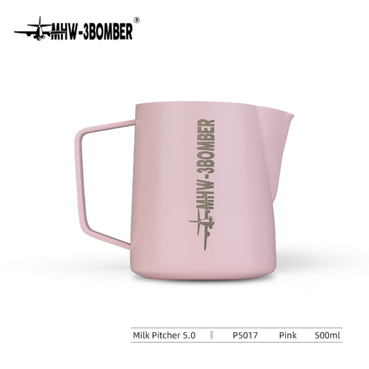 MHW-3BOMBER MILK FROTHING PITCHER 5.0 Sakura pink