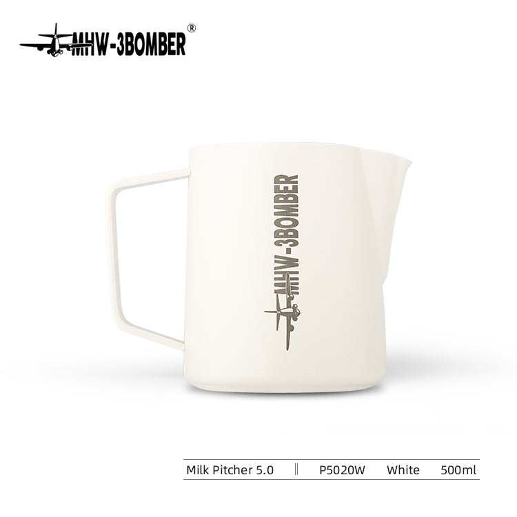 MHW-3BOMBER MILK FROTHING PITCHER 5.0- Off white