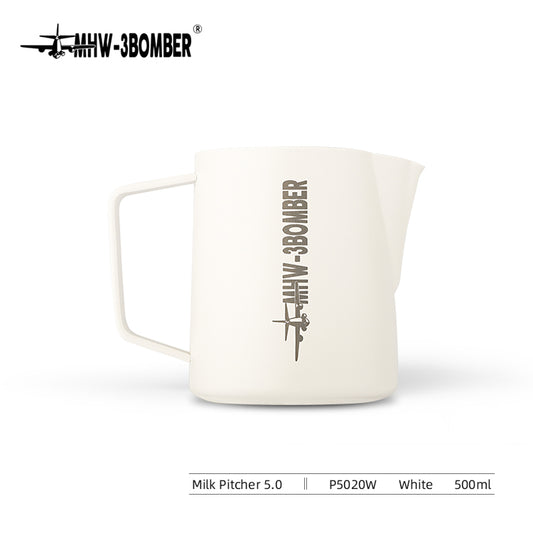 MHW-3BOMBER MILK FROTHING PITCHER 5.0- Off white