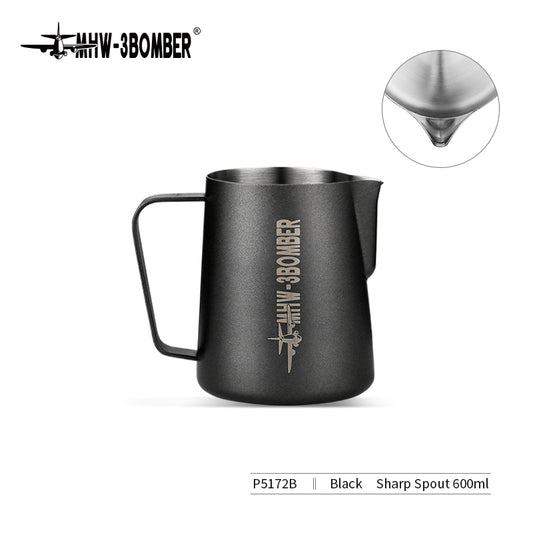 MHW-3BOMBER MILK FROTHING PITCHER 3.0 600ML- Matte Black